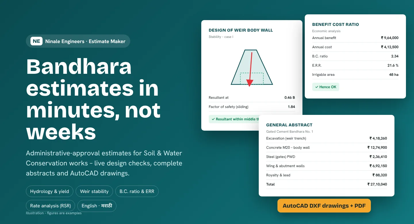 Estimate Maker for Ninale Engineers